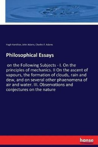 Cover of Philosophical Essays