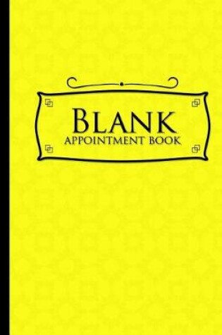 Cover of Blank Appointment Book