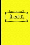 Book cover for Blank Appointment Book