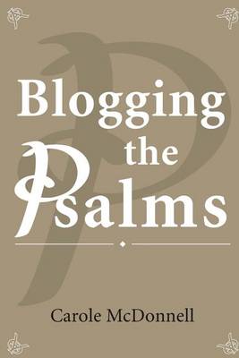 Book cover for Blogging the Psalms