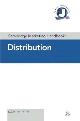 Cover of Cambridge Marketing Handbook: Distribution