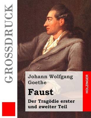 Book cover for Faust. Eine Tragoedie (Grossdruck)