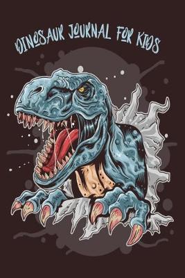 Book cover for Dinosaur Journal for kids