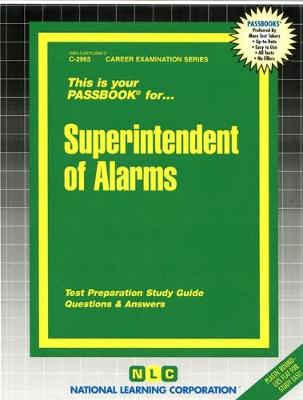 Book cover for Superintendent of Alarms