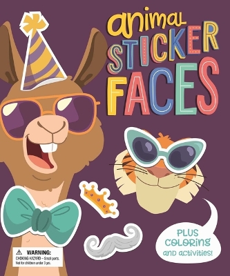 Book cover for Animal Sticker Faces