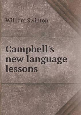 Book cover for Campbell's new language lessons