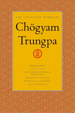 Cover of The Collected Works of Choegyam Trungpa, Volume 3