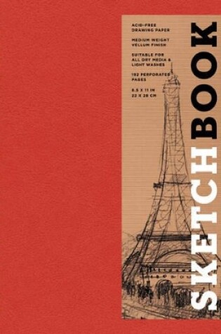 Cover of Sketchbook (Basic Large Spiral Red)