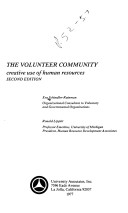 Book cover for Volunteer Community