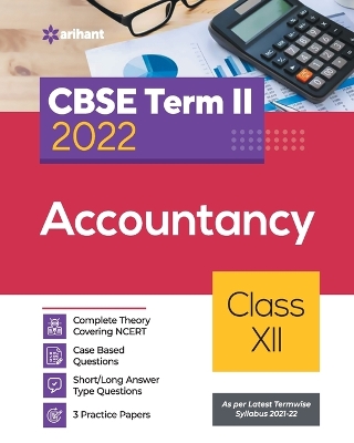 Book cover for CBSE Term II Accountancy 12th