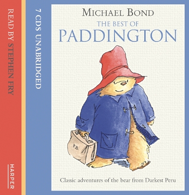 Book cover for The Best of Paddington on CD