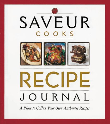 Book cover for Saveur Cooks Recipe Journal