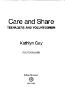 Book cover for Care and Share