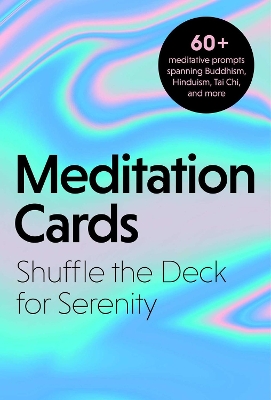 Book cover for Meditation Cards