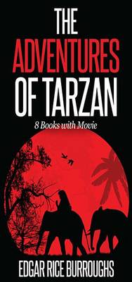 Book cover for The Adventures of Tarzan