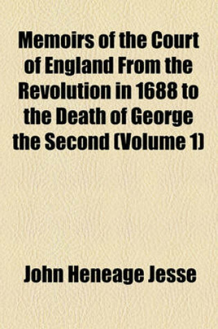 Cover of Memoirs of the Court of England (Volume 1)