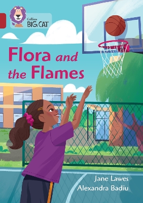 Book cover for Flora and the Flames