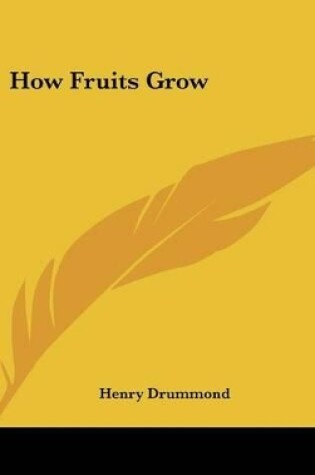 Cover of How Fruits Grow
