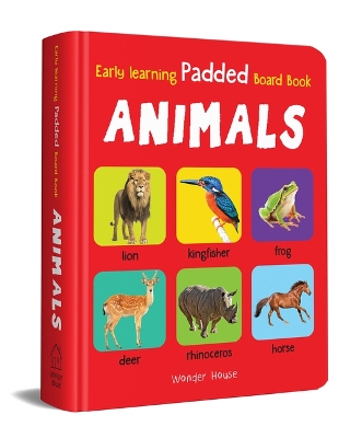 Cover of Early Learning Padded Book of Animals