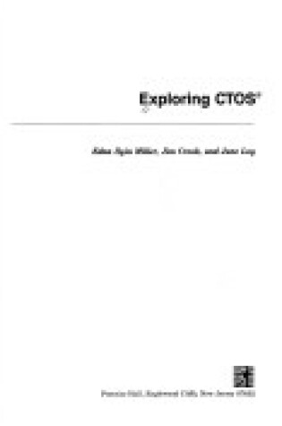 Cover of Exploring Ctos