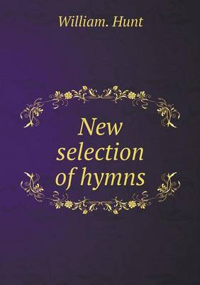 Book cover for New selection of hymns