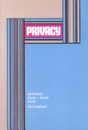 Cover of Privacy