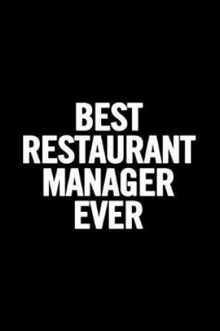 Cover of Best Restaurant Manager Ever
