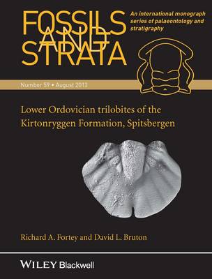 Book cover for Lower Ordovician trilobites of the Kirtonryggen Formation, Spitsbergen