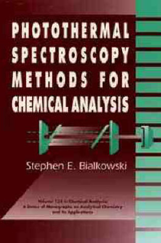 Cover of Photothermal Spectroscopy Methods for Chemical Analysis