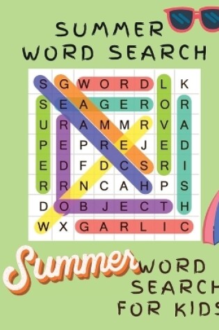 Cover of Summer Word Search for Kids