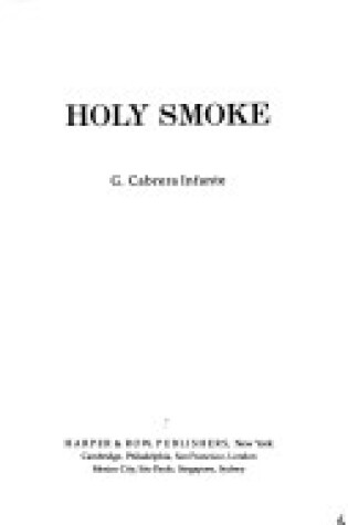 Cover of Holy Smoke