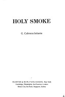 Book cover for Holy Smoke