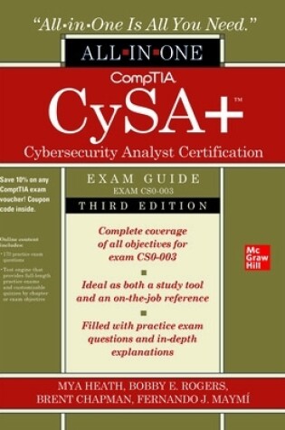 Cover of CompTIA CySA+ Cybersecurity Analyst Certification All-in-One Exam Guide, Third Edition (Exam CS0-003)