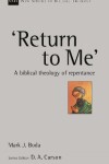 Book cover for Return to Me'