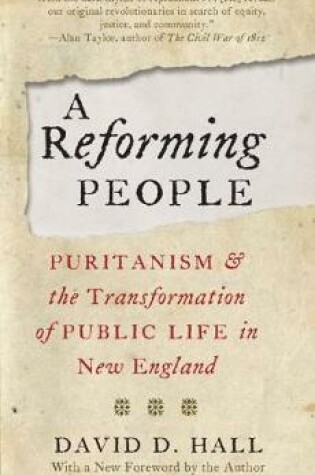 Cover of A Reforming People