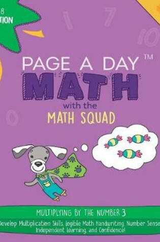 Cover of Page a Day Math Multiplication Book 3