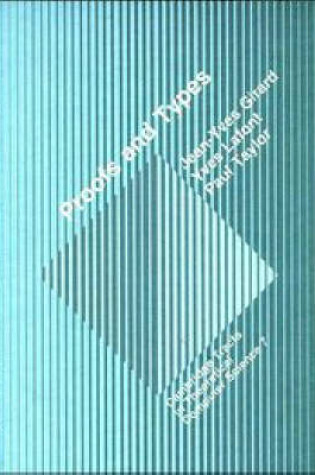 Cover of Proofs and Types