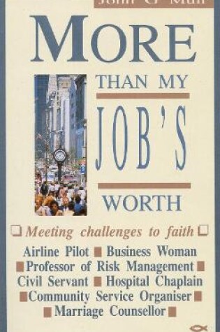 Cover of More Than My Jobs Worth