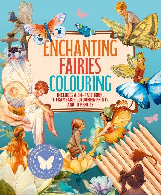 Book cover for Enchanting Fairies Colouring Kit