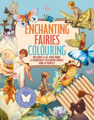 Book cover for Enchanting Fairies Colouring Kit