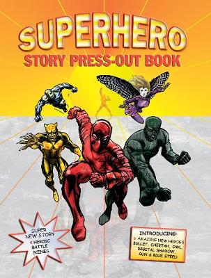 Book cover for Superhero Story Press-Out Book