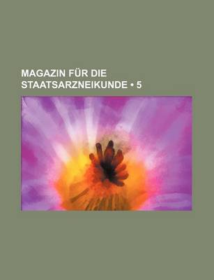 Book cover for Magazin Fur Die Staatsarzneikunde (5)