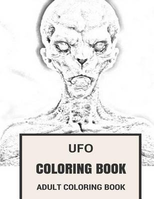 Book cover for UFO Coloring Book