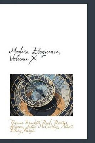 Cover of Modern Eloquence, Volume X