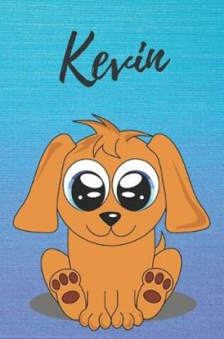 Cover of Kevin dog coloring book / notebook / journal / diary