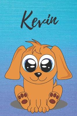 Book cover for Kevin dog coloring book / notebook / journal / diary