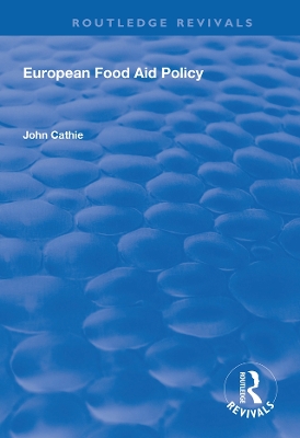 Cover of European Food Aid Policy