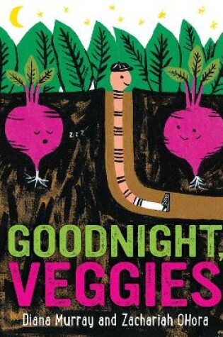 Cover of Goodnight, Veggies Board Book