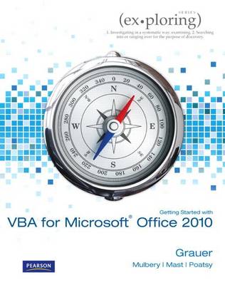 Book cover for Getting Started with VBA for Microsoft Office 2010