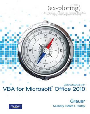 Cover of Getting Started with VBA for Microsoft Office 2010